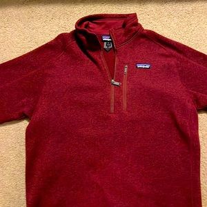 Patagonia “Better Sweater”. Worn once. Perfectly clean, no smoking home.
